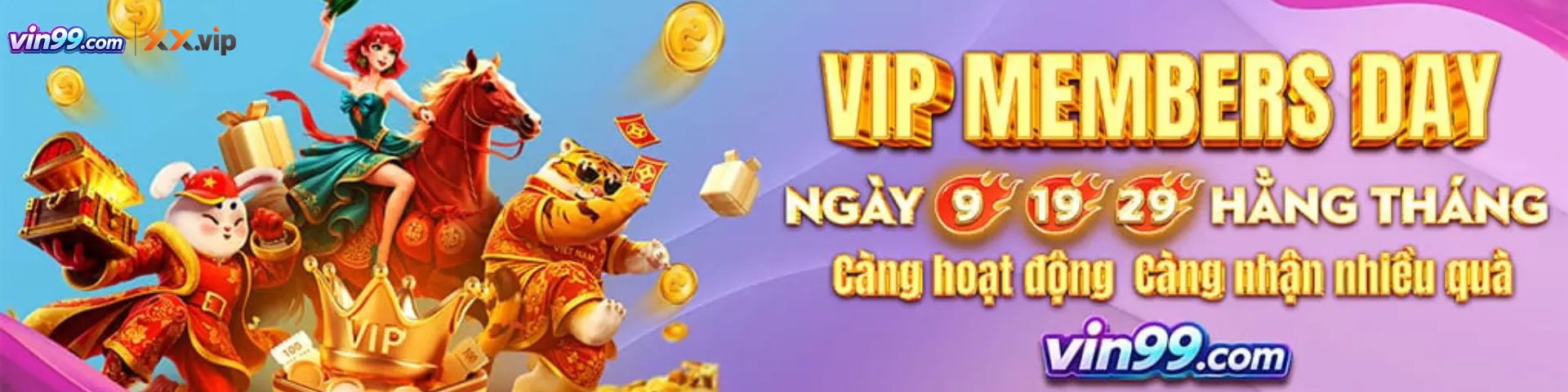 ngày hội thành viên 9 -19- 29 hàng tháng tại vin9944.com